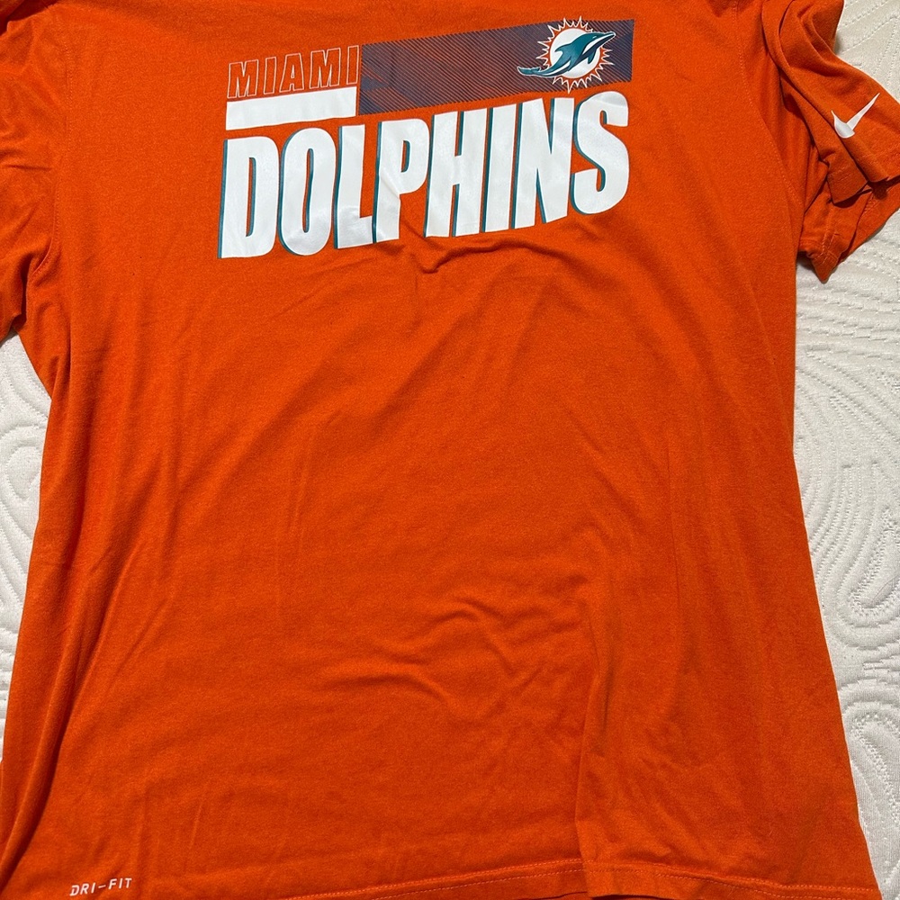 Nike Orange Miami Dolphins Tee